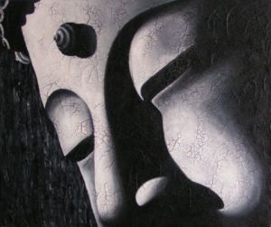 Voir le détail de cette oeuvre: buddha entre ombre et lumiere 